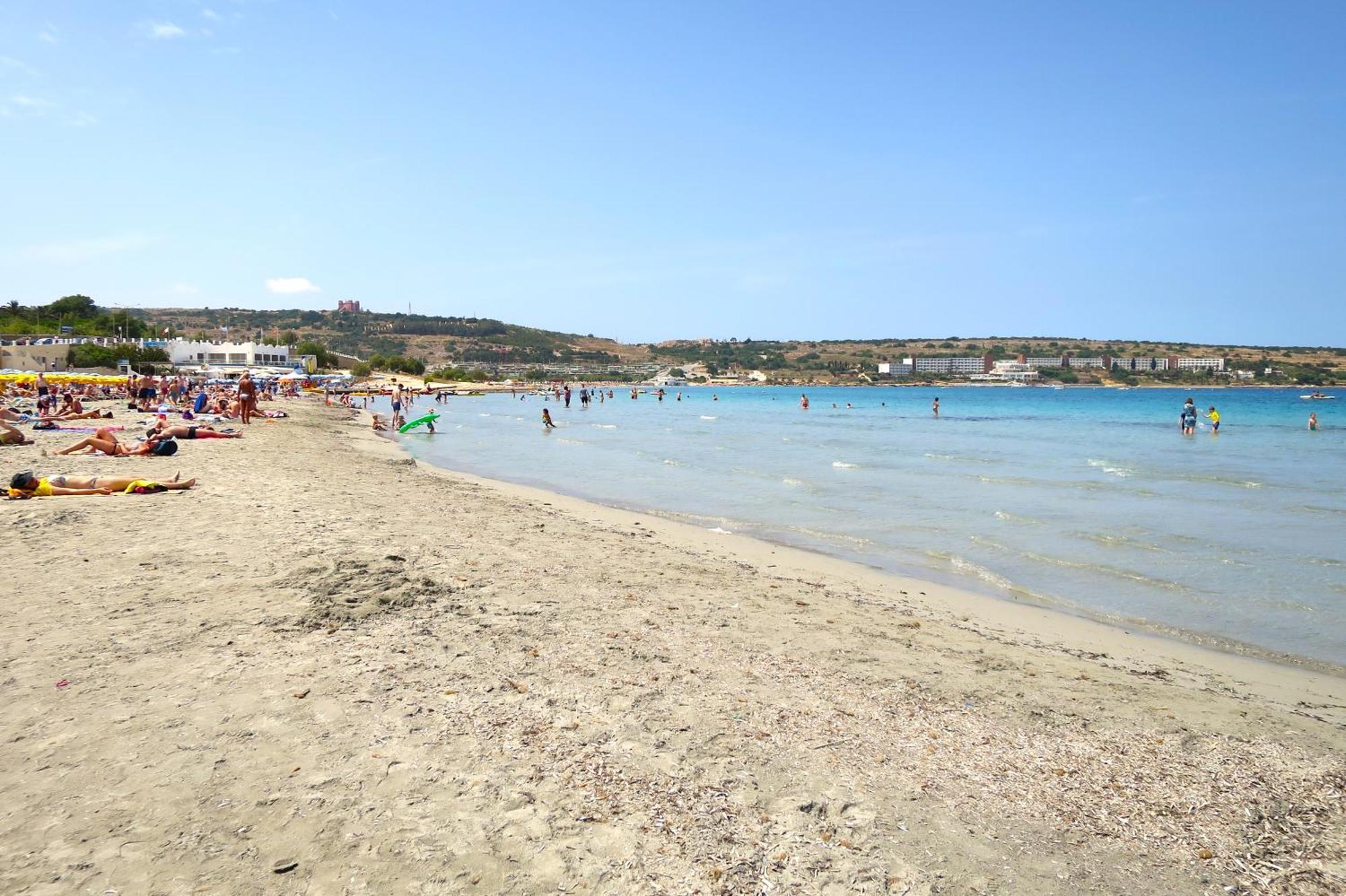 Seafront Apartment Terrace, Lounger & Panoramic Ocean Views Mellieħa Buitenkant foto